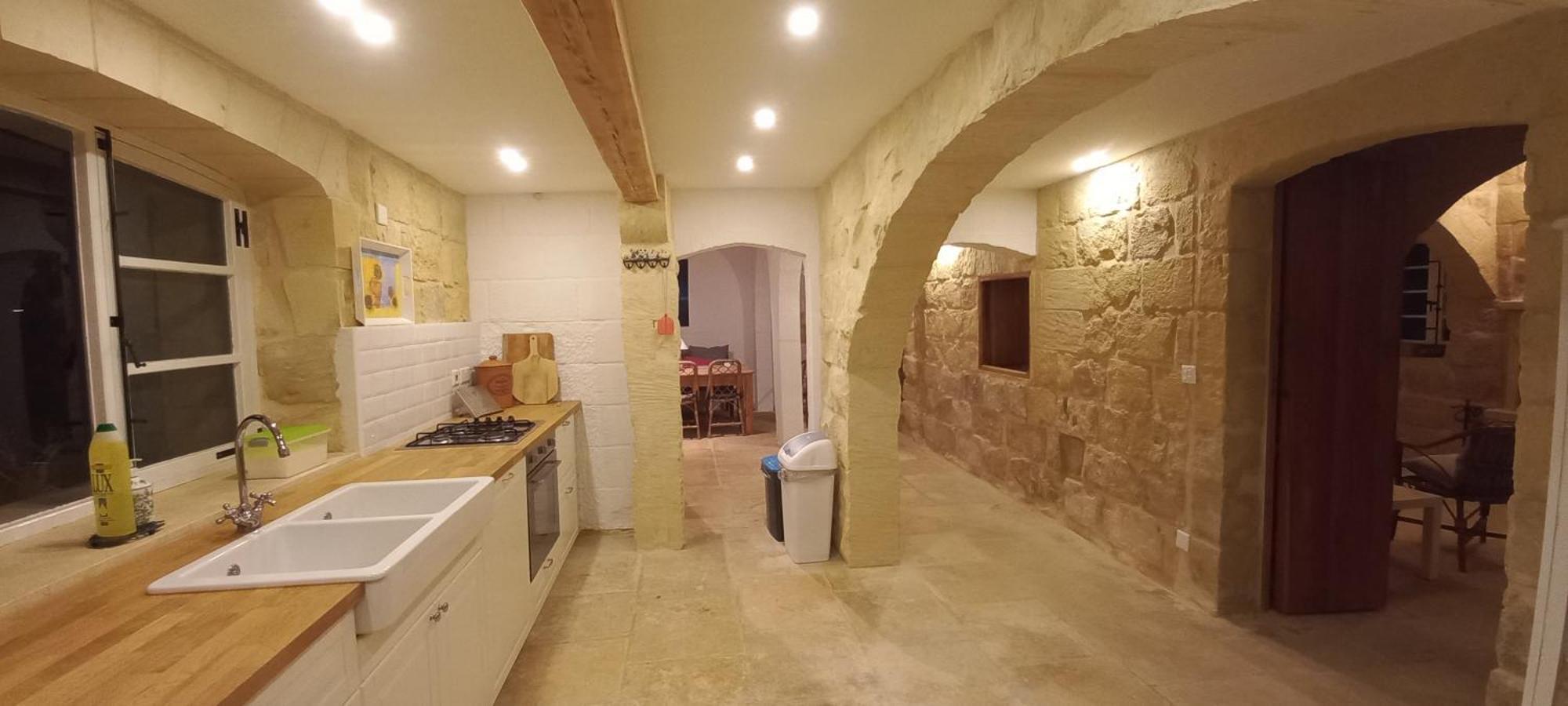 Dar Ta' Xmun - Idyllic Farmhouse With Pool, Garden, Seaview & Sunset San Lawrenz Exterior photo